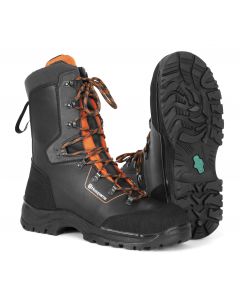 Husqvarna Chain Saw Protective Leather Boots C20 - Classic