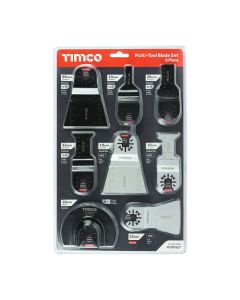 TIMCO Multi-Tool Blades Mixed Set 8 Piece