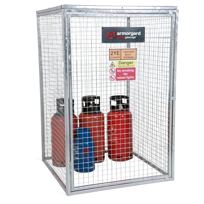 Armorgard Gas Cage Plus Bottles