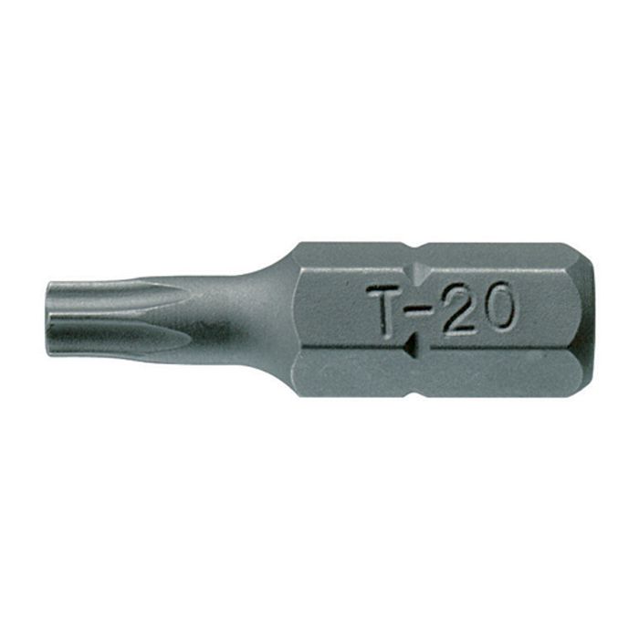 Teng Tools Pack Of 3 1/4" Hex TPX Security Torx Bits 25mm Long