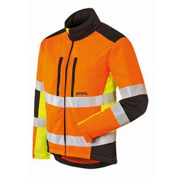 Stihl Protect MS Cut Protecton and Hi-Vis Jacket Orange