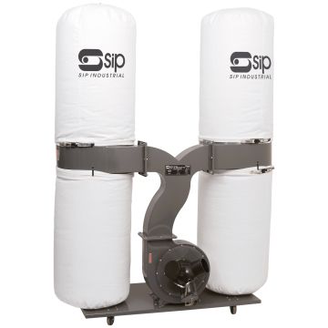 SIP 3HP Double Bag Dust Collector
