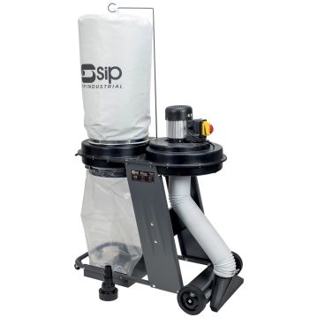 SIP Single Bag Dust Collector With Attachments 230v