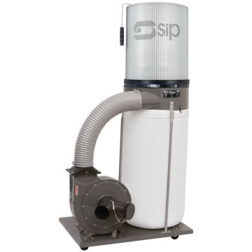 SIP 2HP Single Bag Dust Collector Package 230v