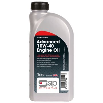 SIP Advanced Engine Oil 10w-40 1 Litre