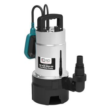 SIP 3010-SS Heavy-Duty Submersible Dirty Water Pump 300 Ltr/Min 230v