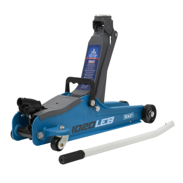 Sealey Trolley Jack 2 Tonne Low Entry Short Chassis Blue