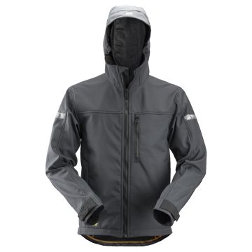 Snickers 1229 Hooded Softshell Jacket Grey