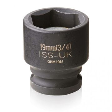 ISS Magnetic 1/2" Drive Metric 6 Point Impact Sockets