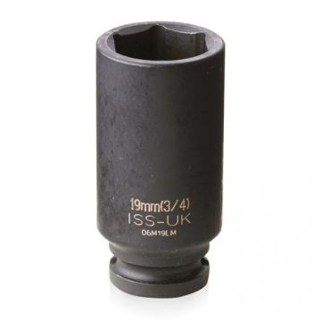 ISS Magnetic 1/2" Drive Metric 6 Point Deep Impact Sockets