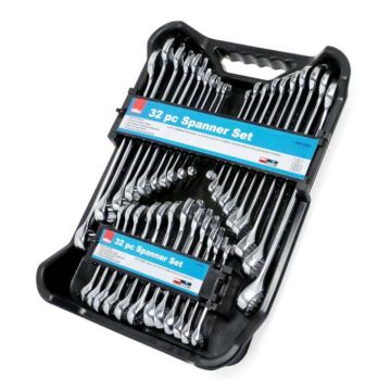 Hilka Pro Craft Combination Spanners Metric AF Pro Craft 32 Piece
