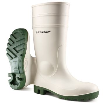 Dunlop Protomastor Safety Wellington Boots White