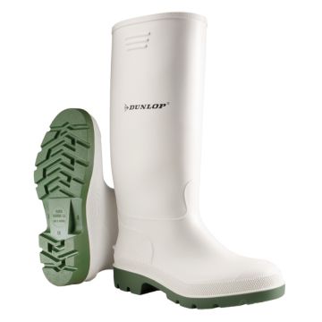 Dunlop Pricemastor Non-Safety Wellington Boots White