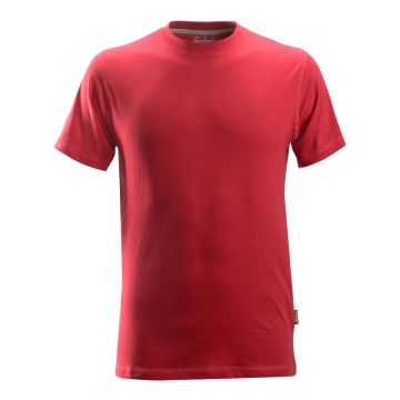 Snickers 2502 Classic T-Shirt Red