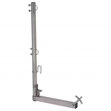 Werner Lightweight Staging Board Double Guardrail Handrail Post