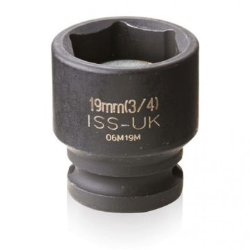 ISS Magnetic 3/8" Drive Metric 6 Point Impact Sockets