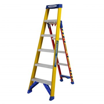 Werner Fibreglass Leansafe X3 3-in-1 Multi-Purpose Ladder