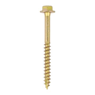 TIMCO Advanced Hex Flange Head Gold Coach Woodscrews BOXED