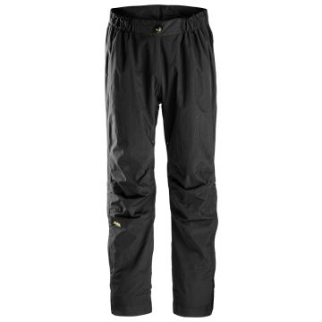 Snickers 6901 AllroundWork Waterproof Shell Trousers Black