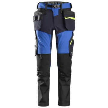 Snickers 6940 SoftShell Stretch Trousers+ Blue