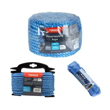 TIMCO Blue Polypropylene Rope