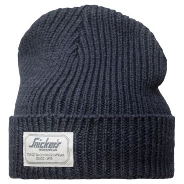 Snickers 9023 AllroundWork Fisherman Beanie Hat Navy One Size