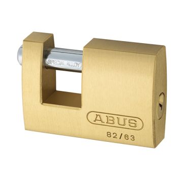 ABUS Mechanical 82 Series Monoblock Brass Shutter Padlocks