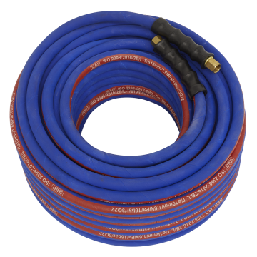 Sealey Air Hose 30m x Ø10mm with 1/4"BSP Unions Extra-Heavy-Duty