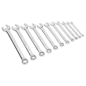 Sealey Combination Spanner Set 11pc Imperial