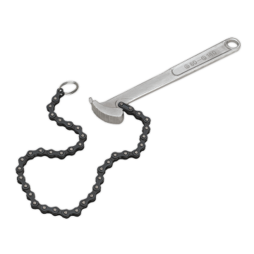 Sealey Oil Filter Chain Wrench Ø60-140mm Capacity