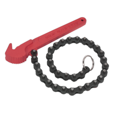 Sealey Oil Filter Chain Wrench &Oslash;60-106mm Capacity
