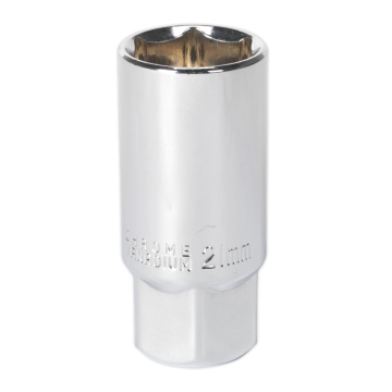 Sealey Spark Plug Socket 21mm 1/2"Sq Drive Magnetic