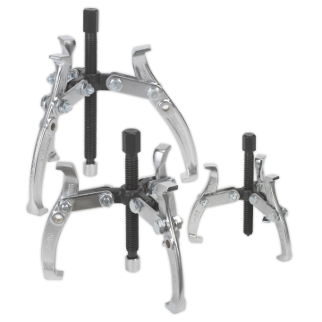 Sealey Gear Reversible Puller Set 3pc Triple Leg
