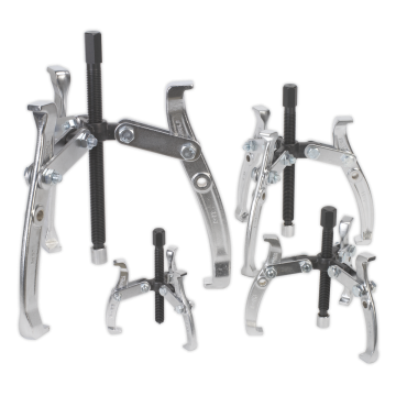 Sealey Gear Reversible Puller Set 4pc Triple Leg