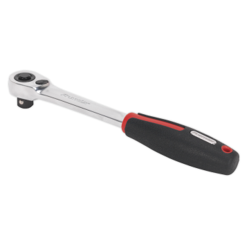 Sealey Ratchet Wrench 1/2"Sq Drive Compact Head 72-Tooth Flip Reverse Platinum S