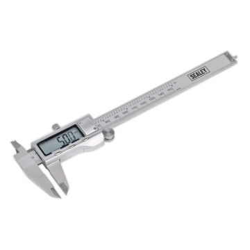 Sealey Digital Vernier Caliper 0-150mm(0-6") Stainless Steel