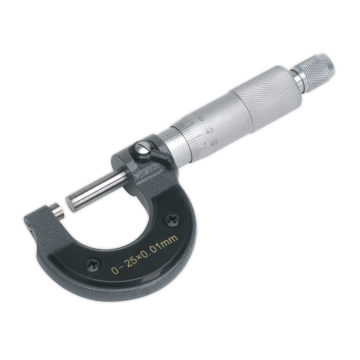 Sealey External Micrometer 0-25mm