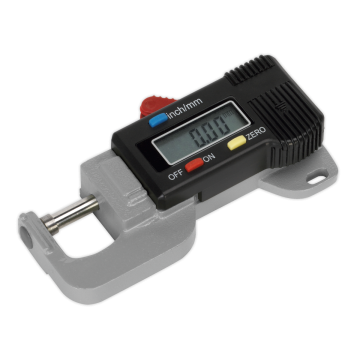 Sealey Digital External Micrometer 0-12.7mm(0-0.5")