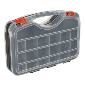 Sealey Parts Storage Case 42 Compartment Double-Sided