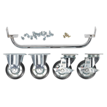 Sealey Industrial Handle & Wheel Kit for 565mm Cabinets