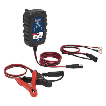 Sealey Compact Auto Smart Charger 1A 6/12V