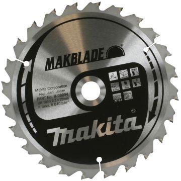 Makita Saw Blade Makblade B-39506 216x30mm
