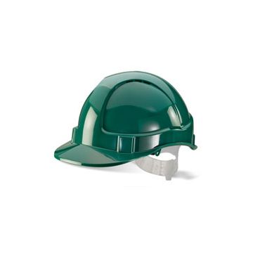 Beeswift Economy Vented Safety Helmet Green