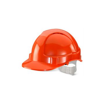 Beeswift Economy Vented Safety Helmet Orange