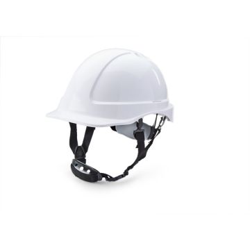 Beeswift Short Peak Helmet White