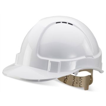Beeswift Vented Safety Helmet White