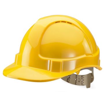 Beeswift Vented Safety Helmet Yellow
