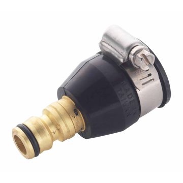 Spear & Jackson BWF15 Tap Connector With Hose Clip