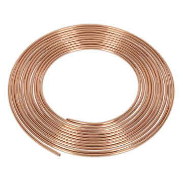 Sealey Brake Pipe Copper Tubing 20 Gauge 3/16" x 25ft
