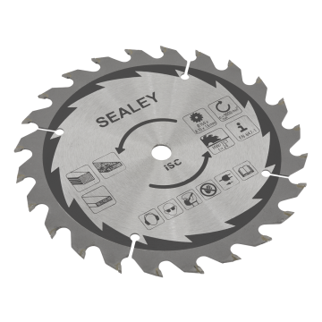 Sealey Cut-Off Saw Blade 150 x 1.6mm 10mm Bore 24 Teeth